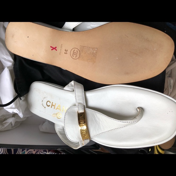 Chanel flip flops - Picture 1 of 1